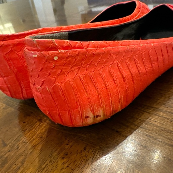 Rachel Roy Coral Leather ballet flats Sz.10 NWTs - Picture 5 of 10